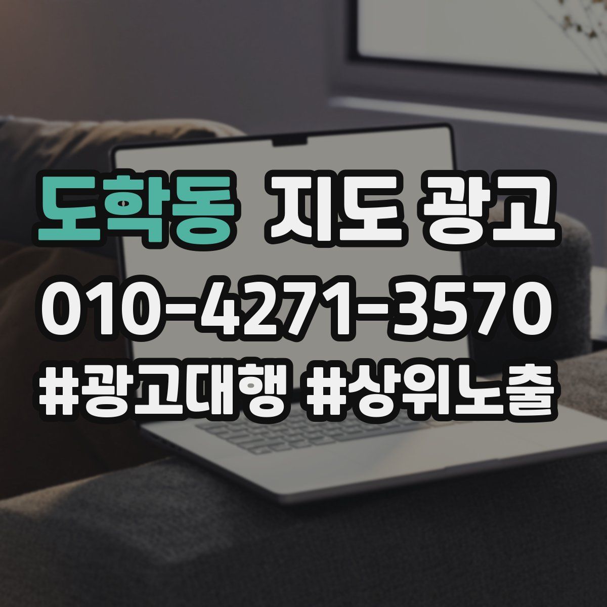 도학동 지도 광고