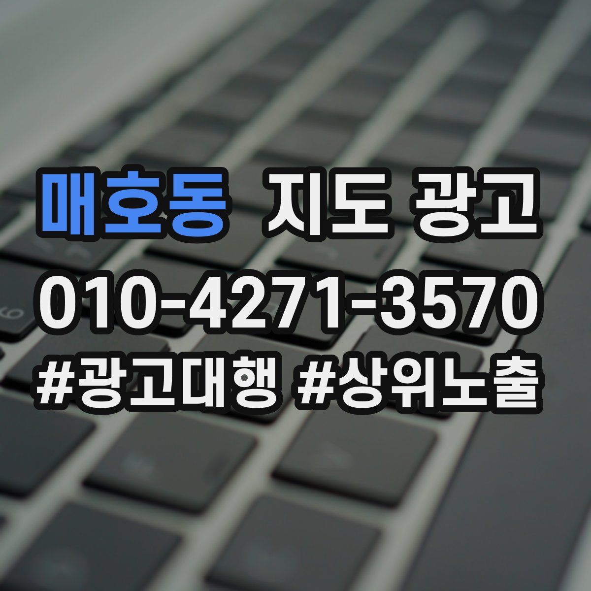 매호동 지도 광고
