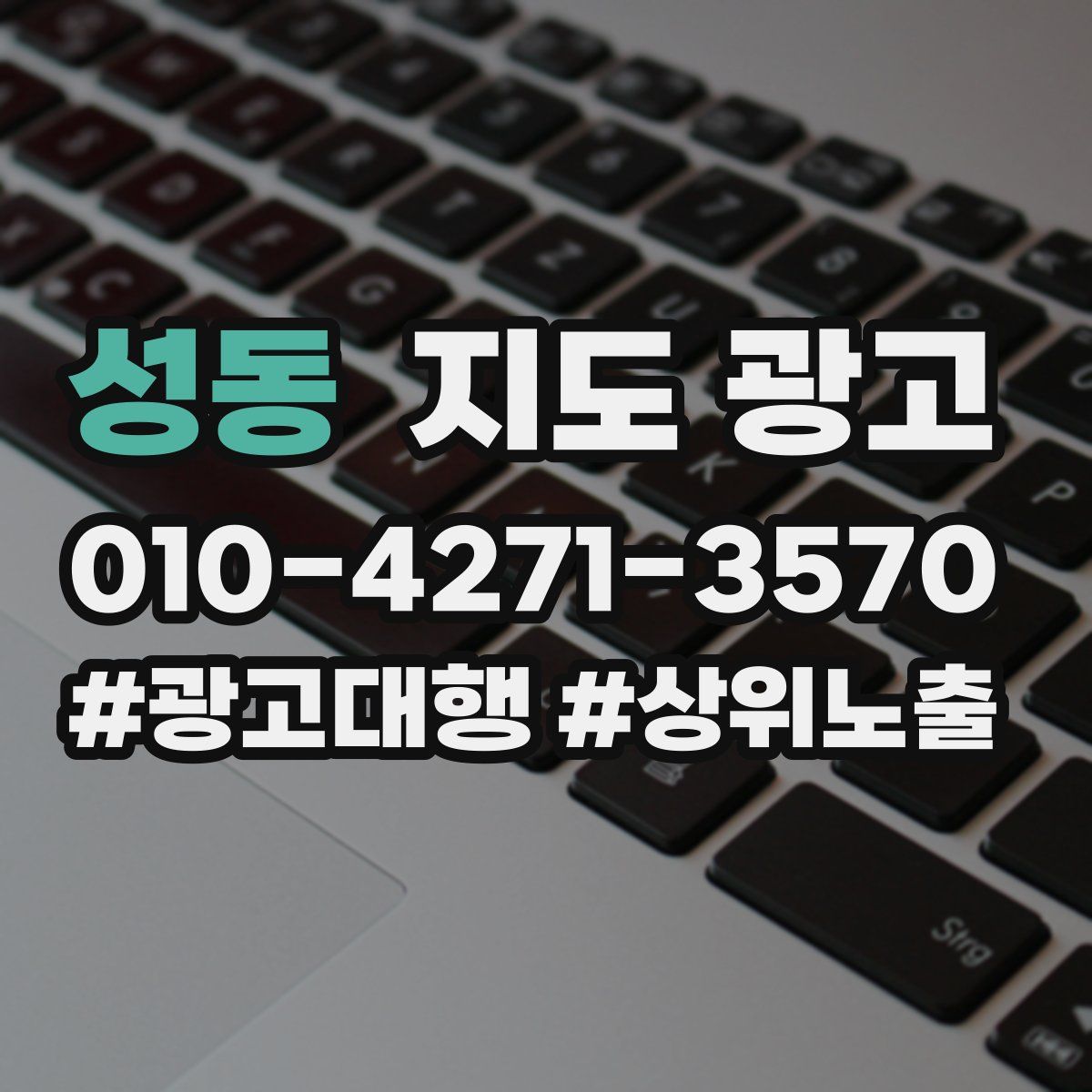 성동 지도 광고