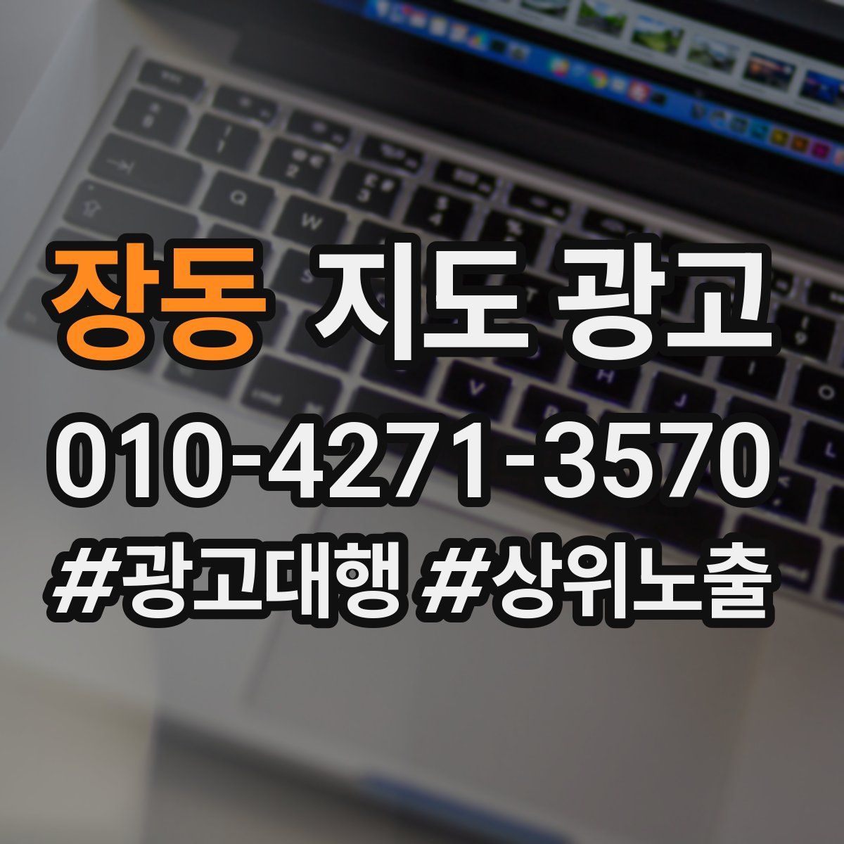 장동 지도 광고