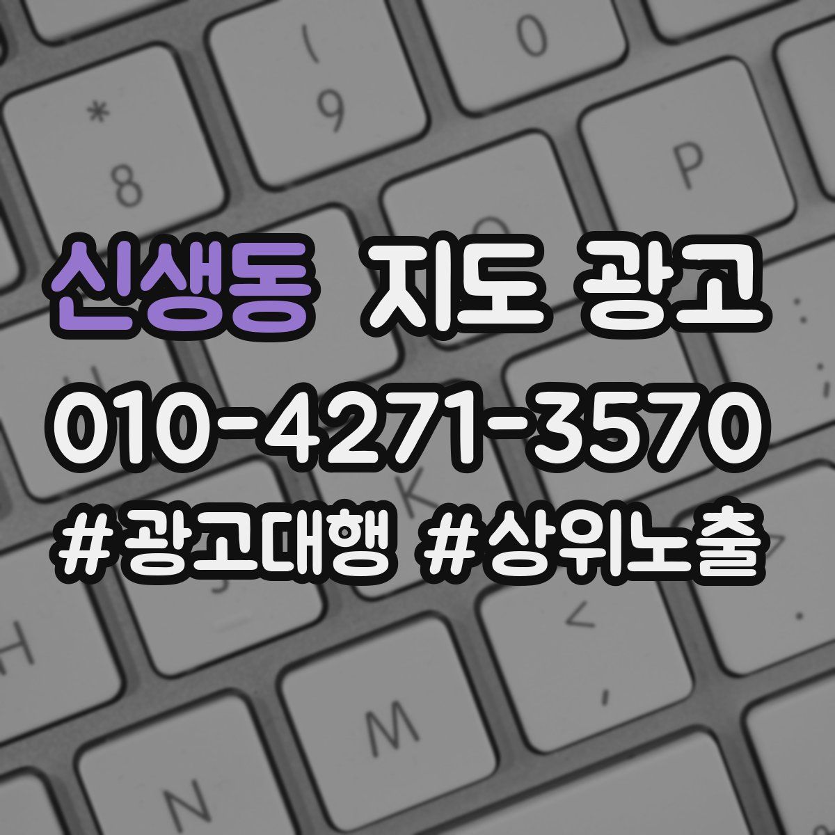 신생동 지도 광고