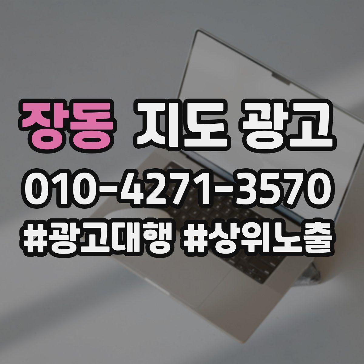 장동 지도 광고