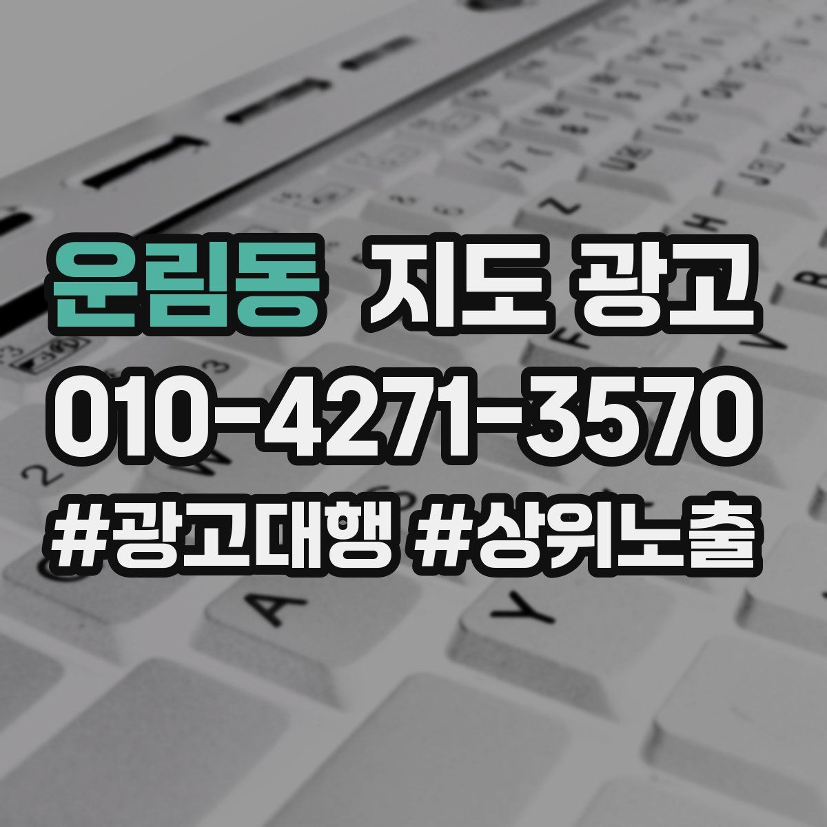 운림동 지도 광고
