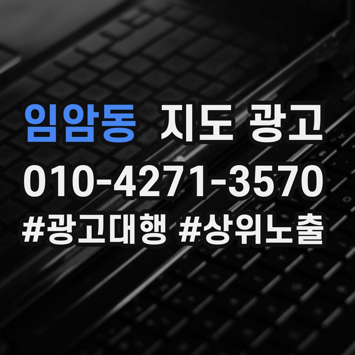 임암동 지도 광고