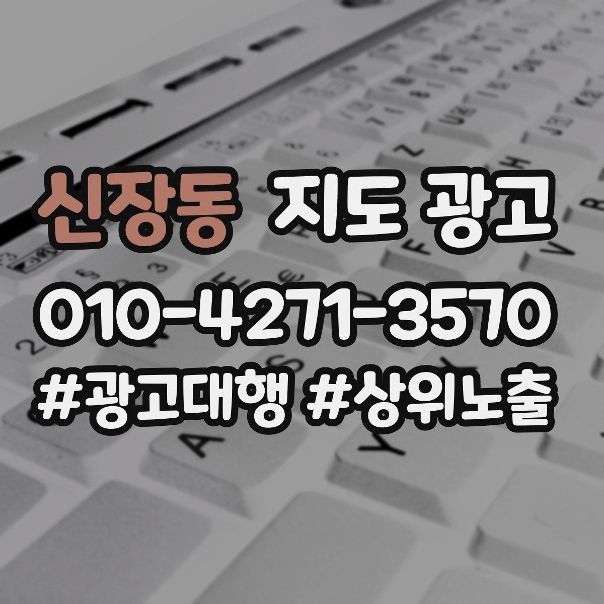 신장동 지도 광고