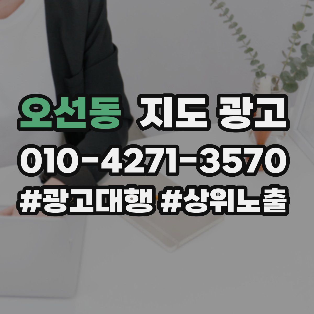 오선동 지도 광고