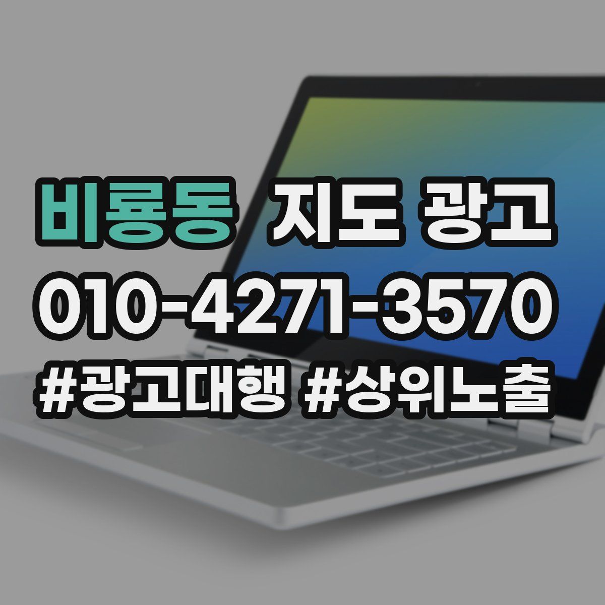 비룡동 지도 광고