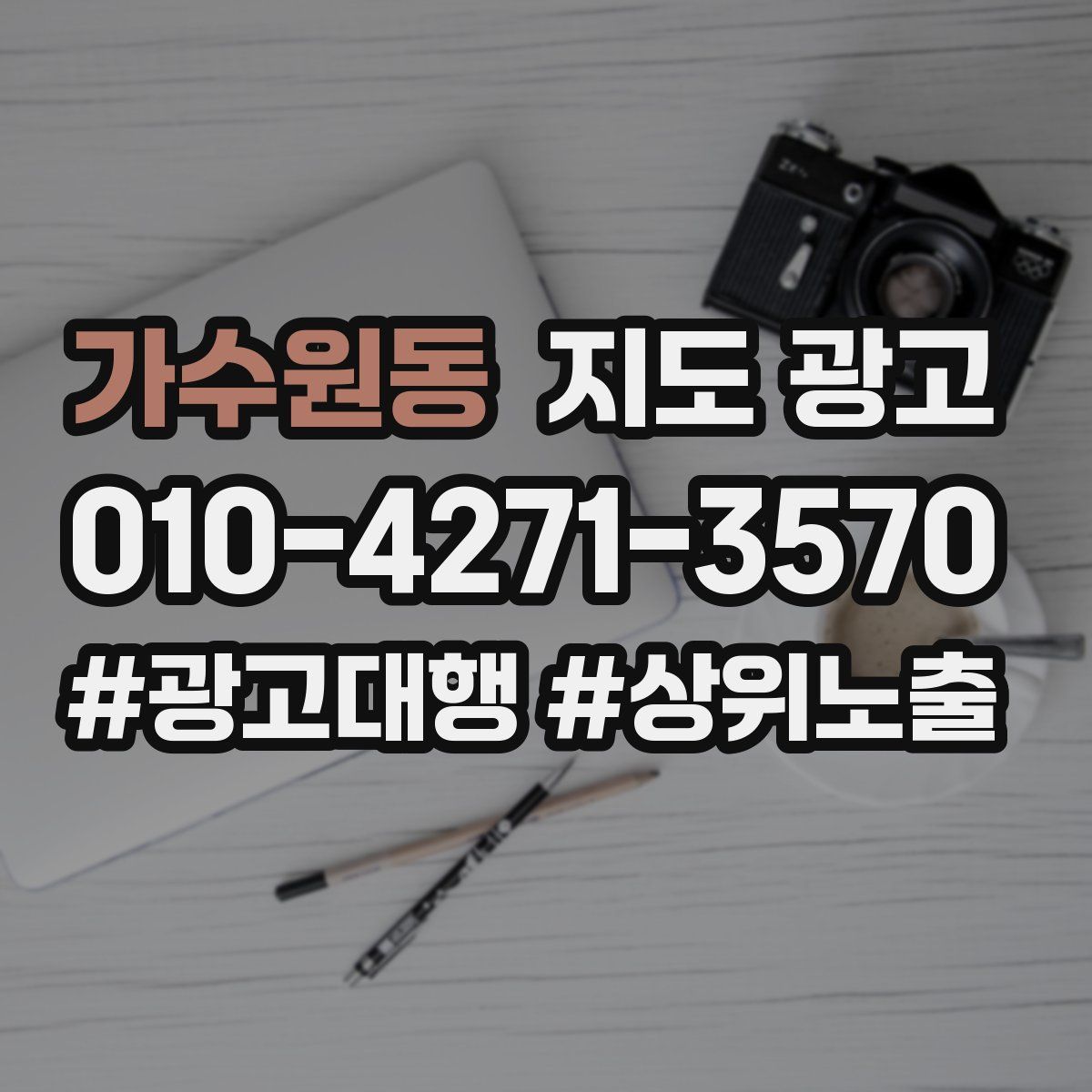가수원동 지도 광고