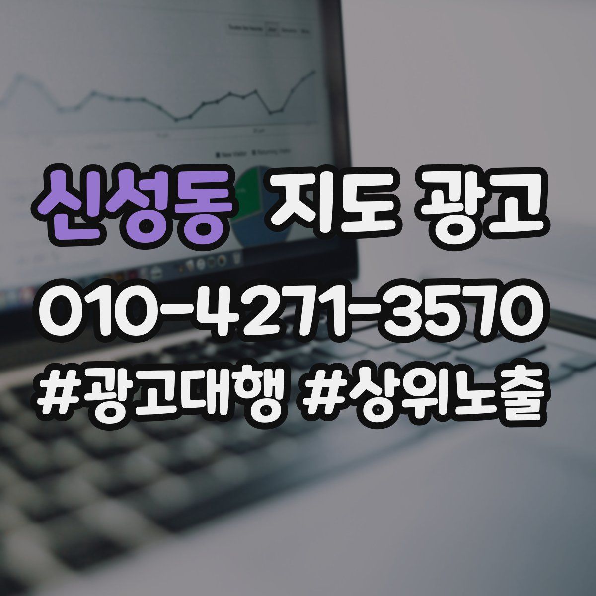 신성동 지도 광고