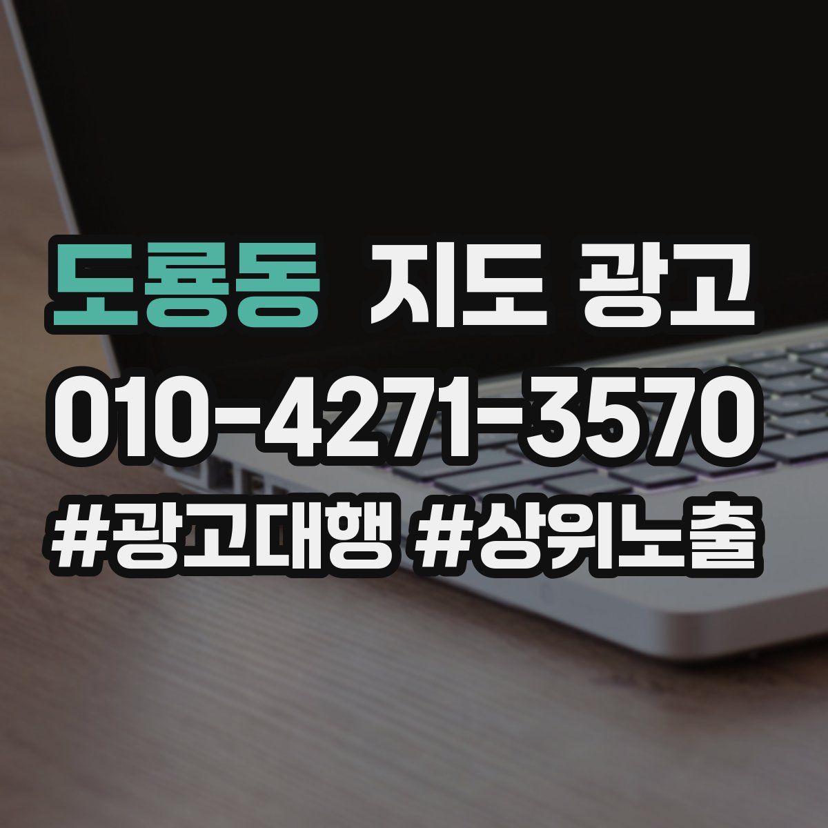 도룡동 지도 광고