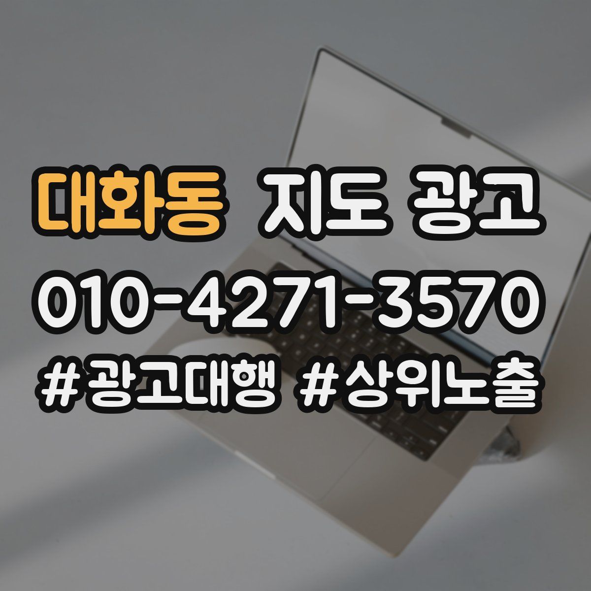 대화동 지도 광고
