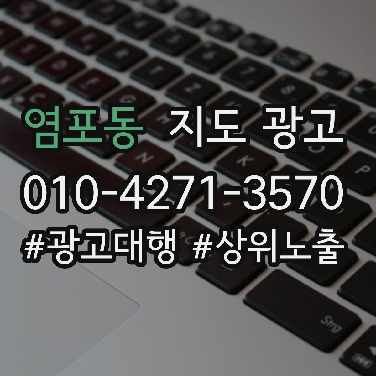 염포동 지도 광고