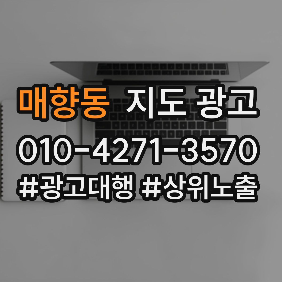 매향동 지도 광고