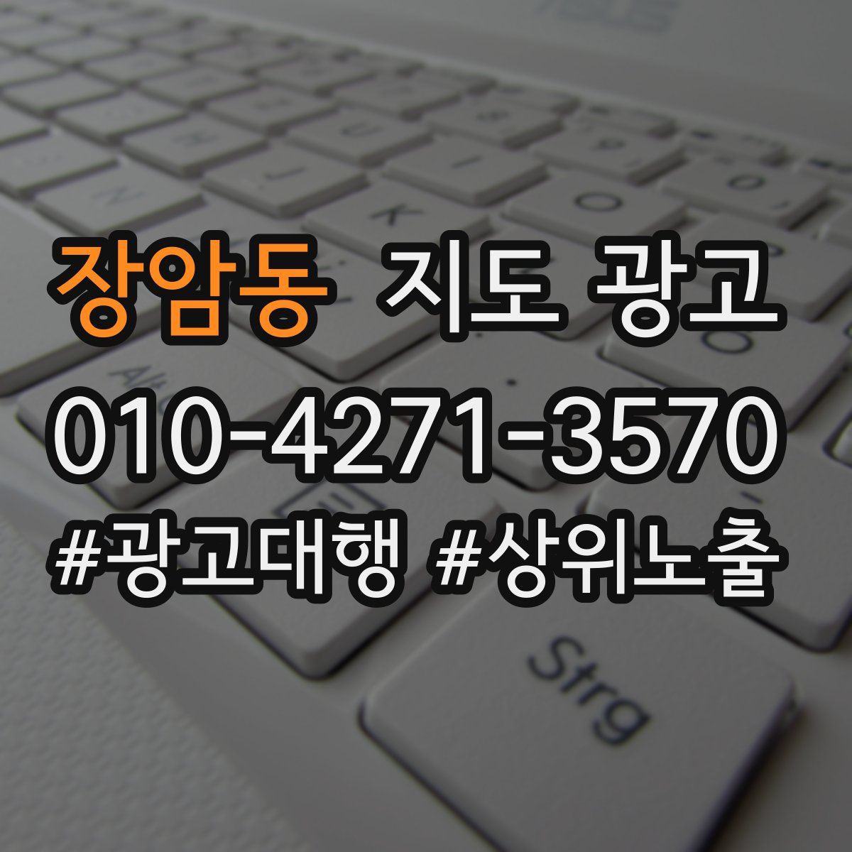 장암동 지도 광고