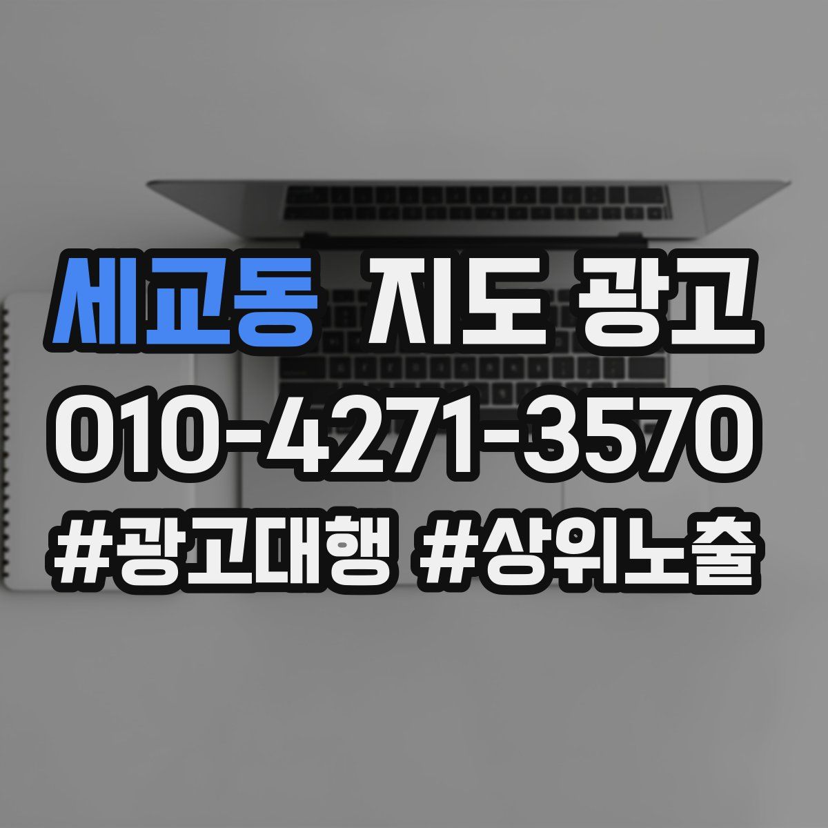 세교동 지도 광고