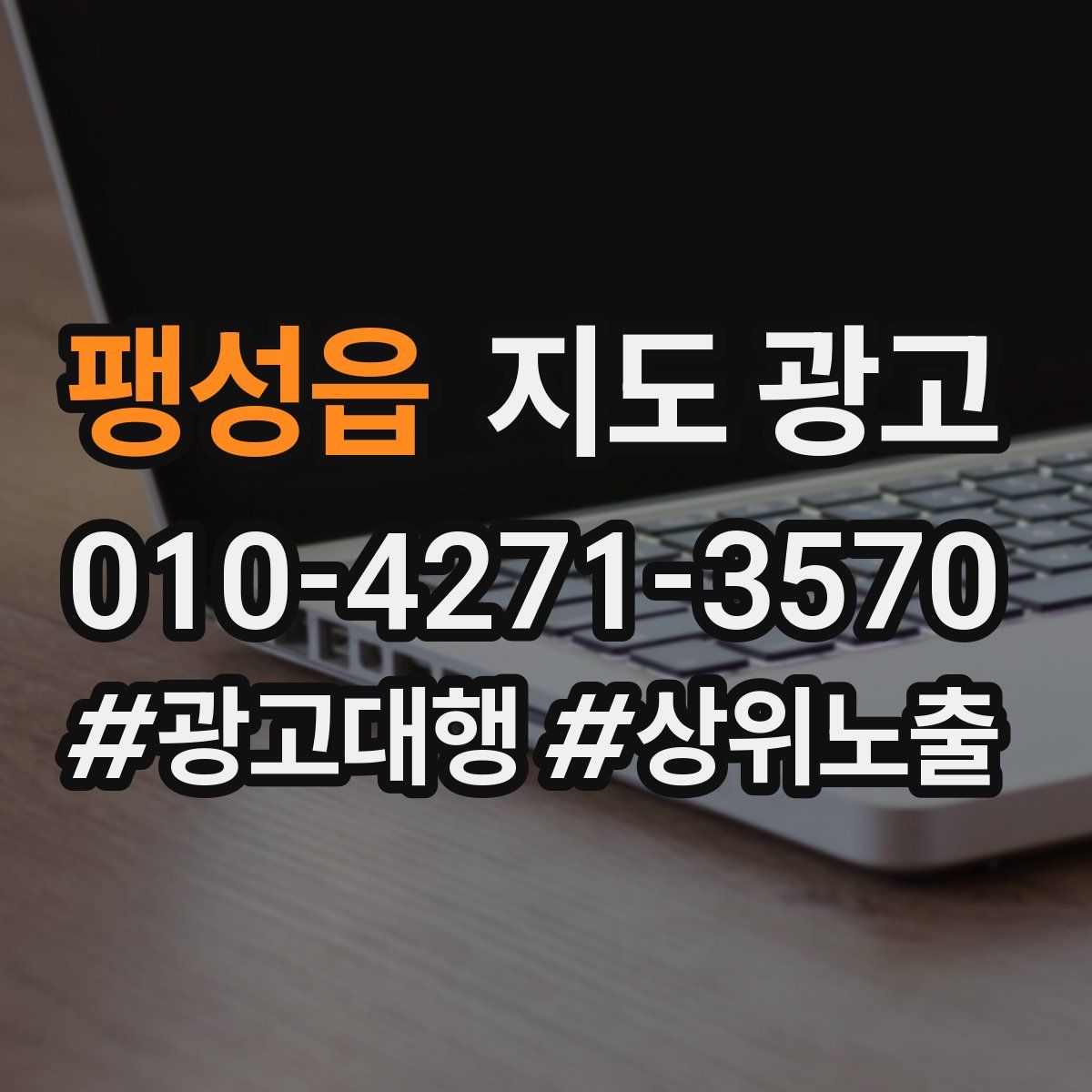 팽성읍 지도 광고