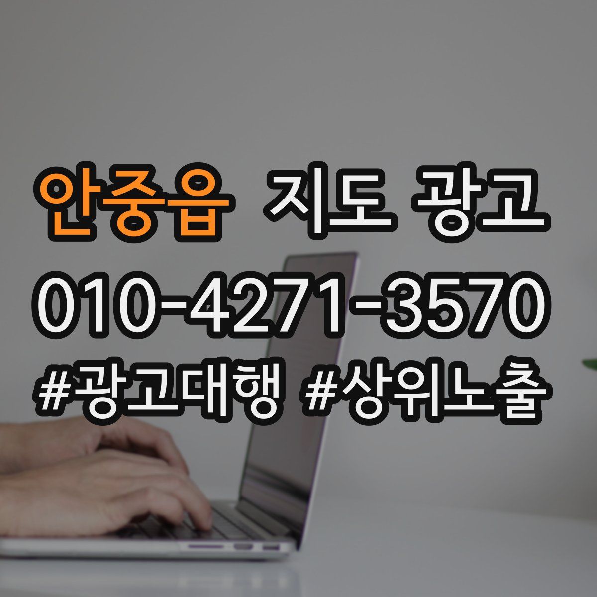 안중읍 지도 광고