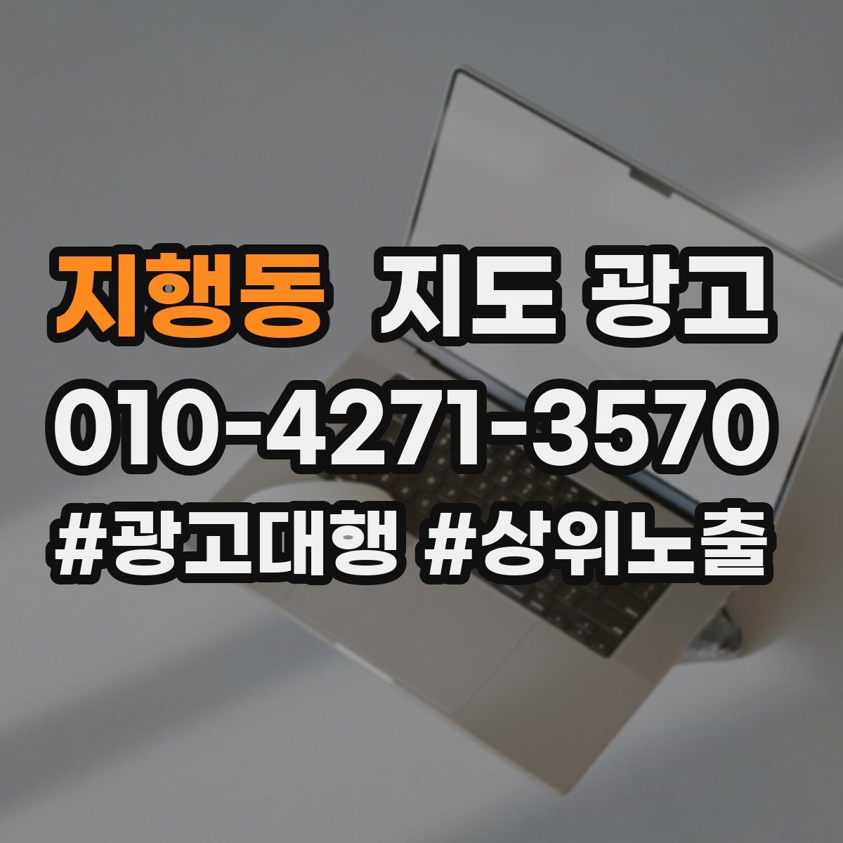 지행동 지도 광고