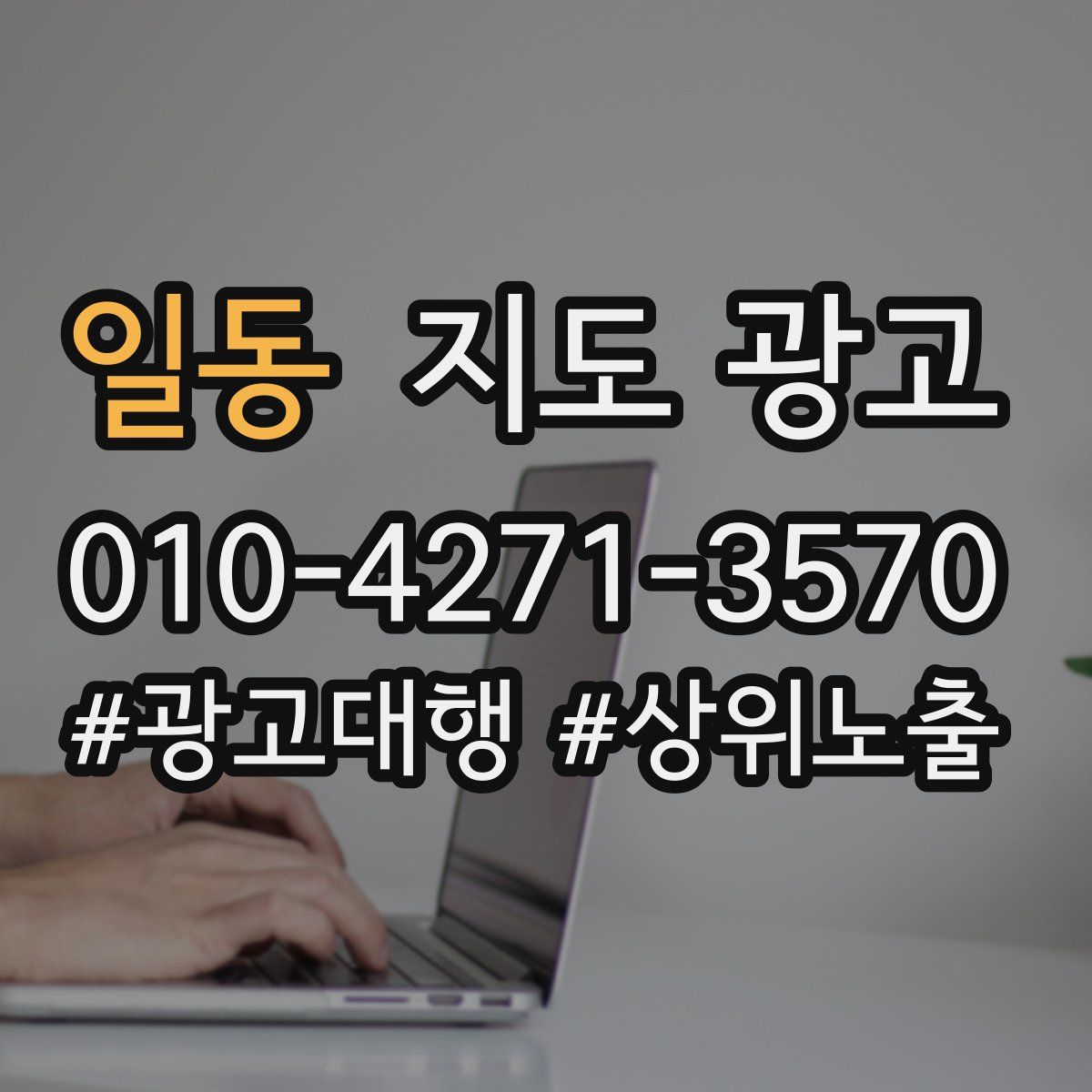 일동 지도 광고