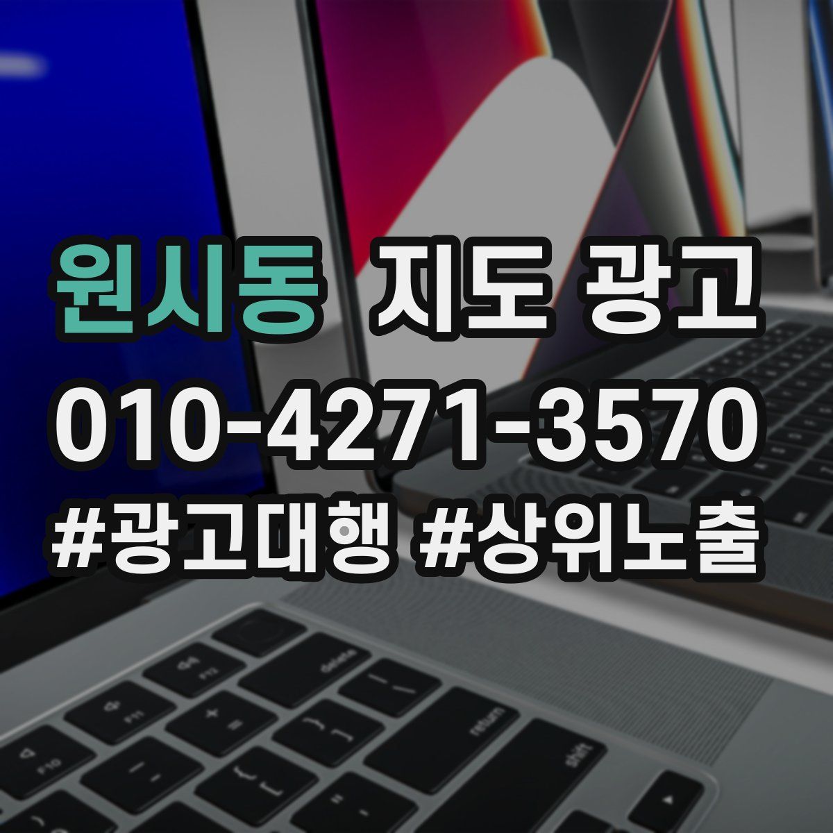 원시동 지도 광고