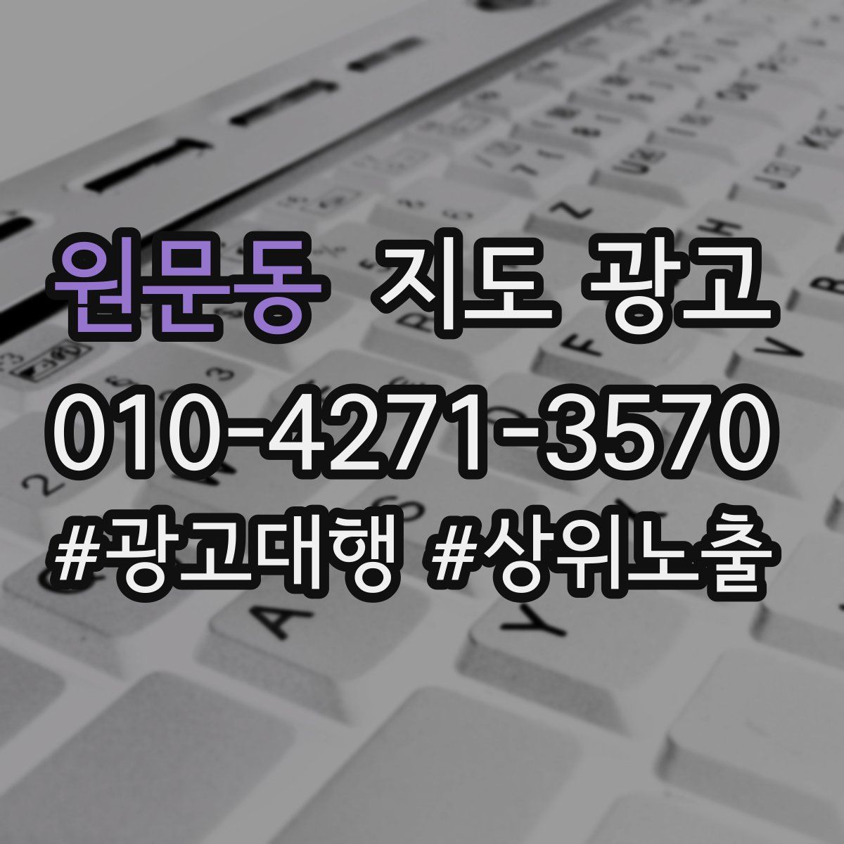 원문동 지도 광고