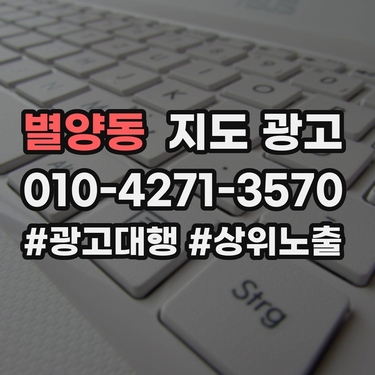 별양동 지도 광고