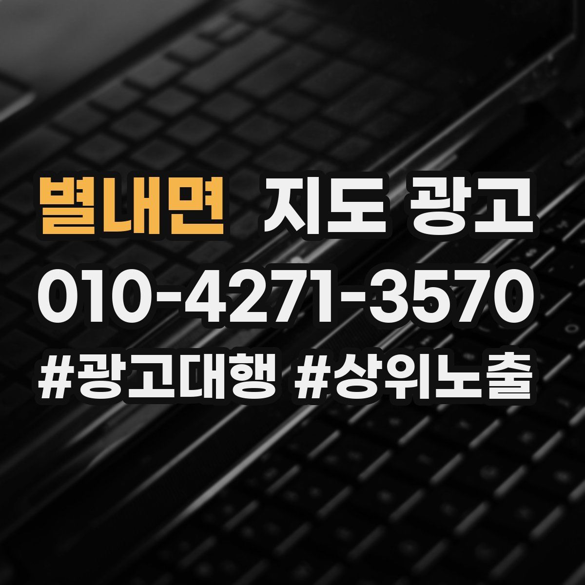 별내면 지도 광고