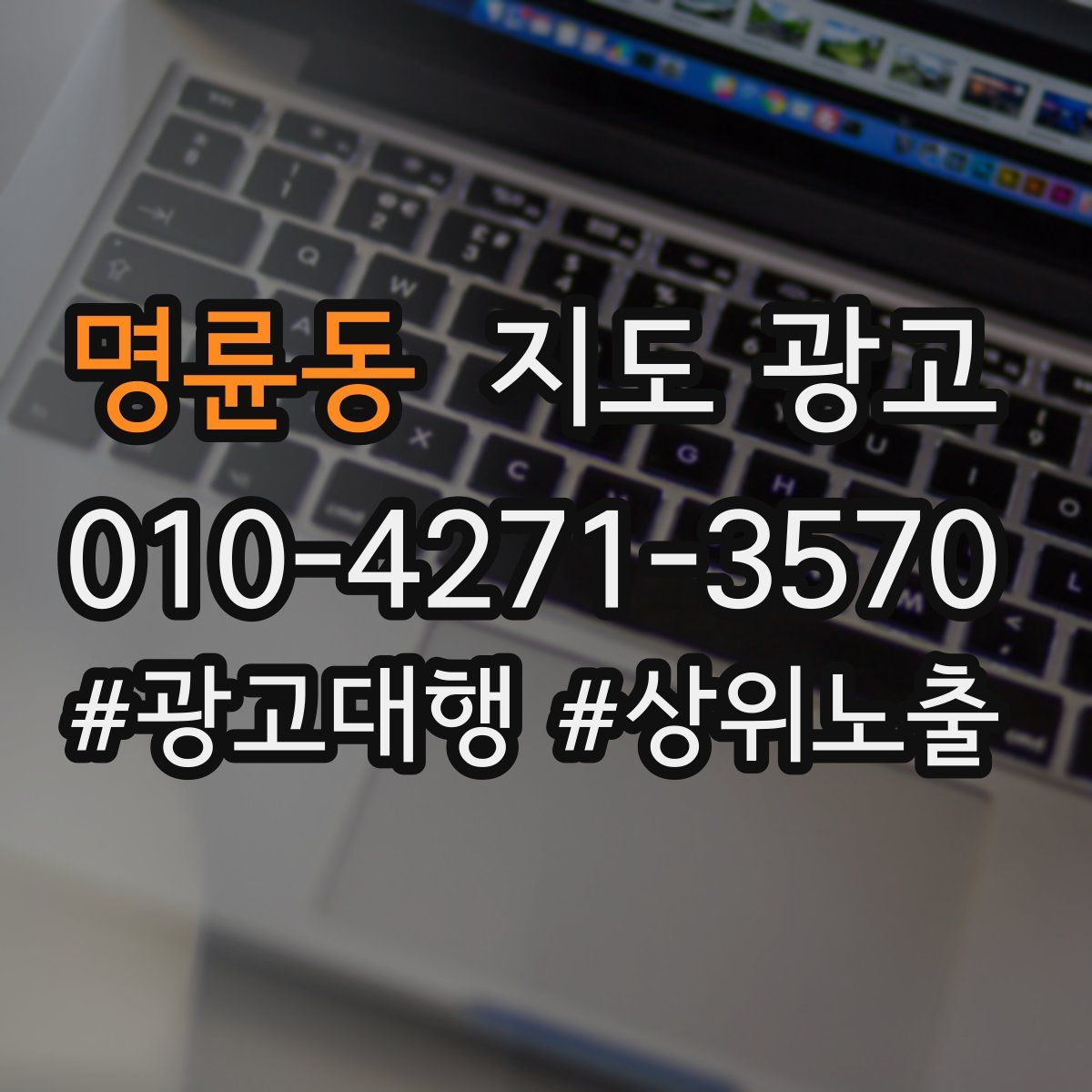 명륜동 지도 광고