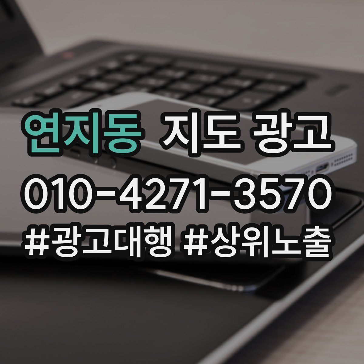 연지동 지도 광고