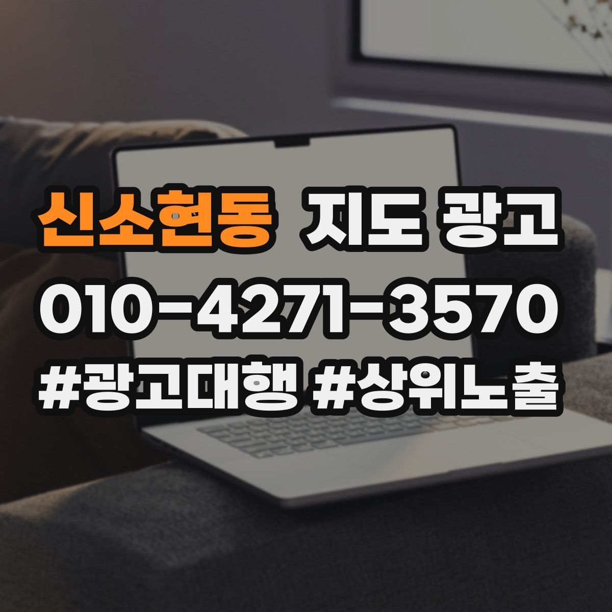 신소현동 지도 광고