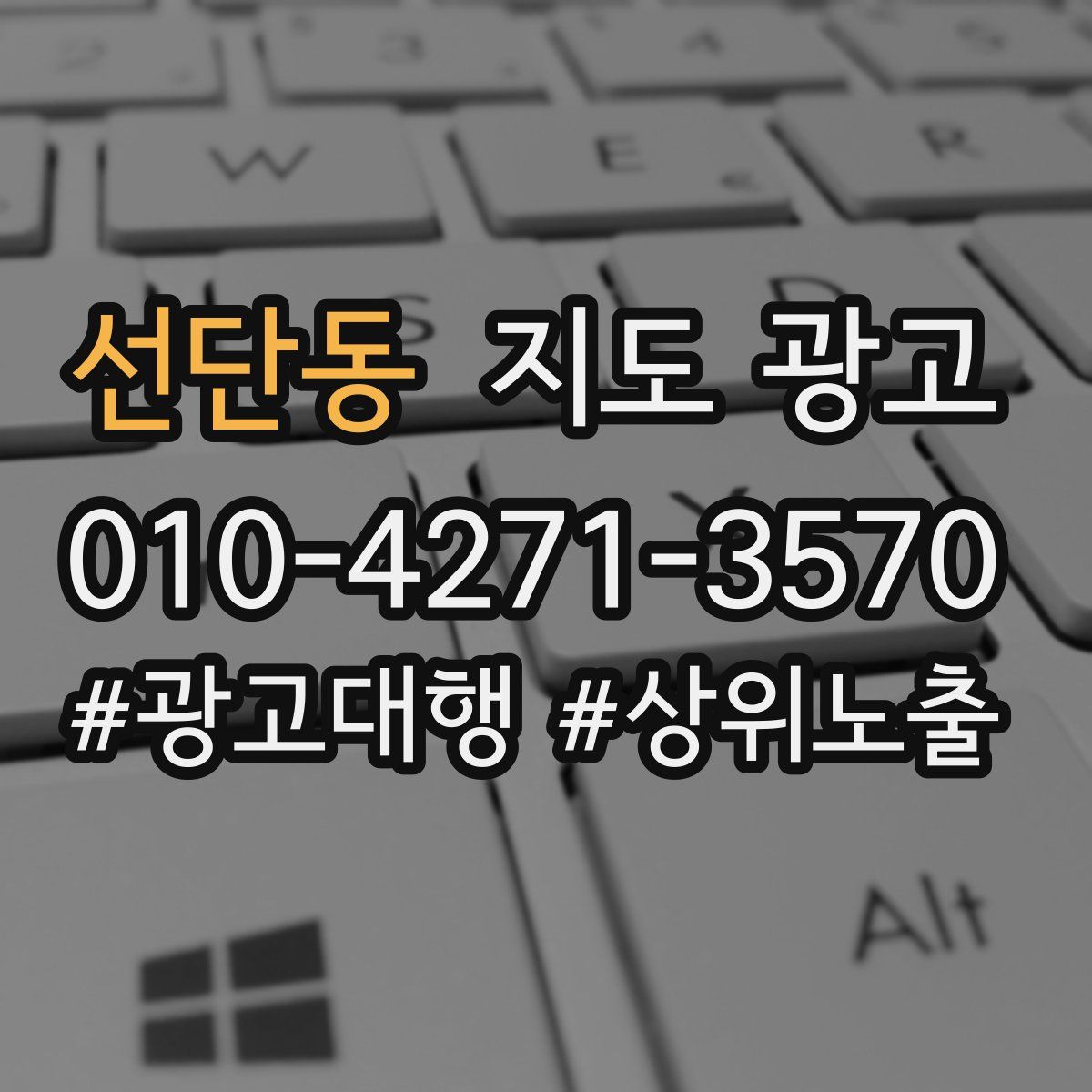 선단동 지도 광고