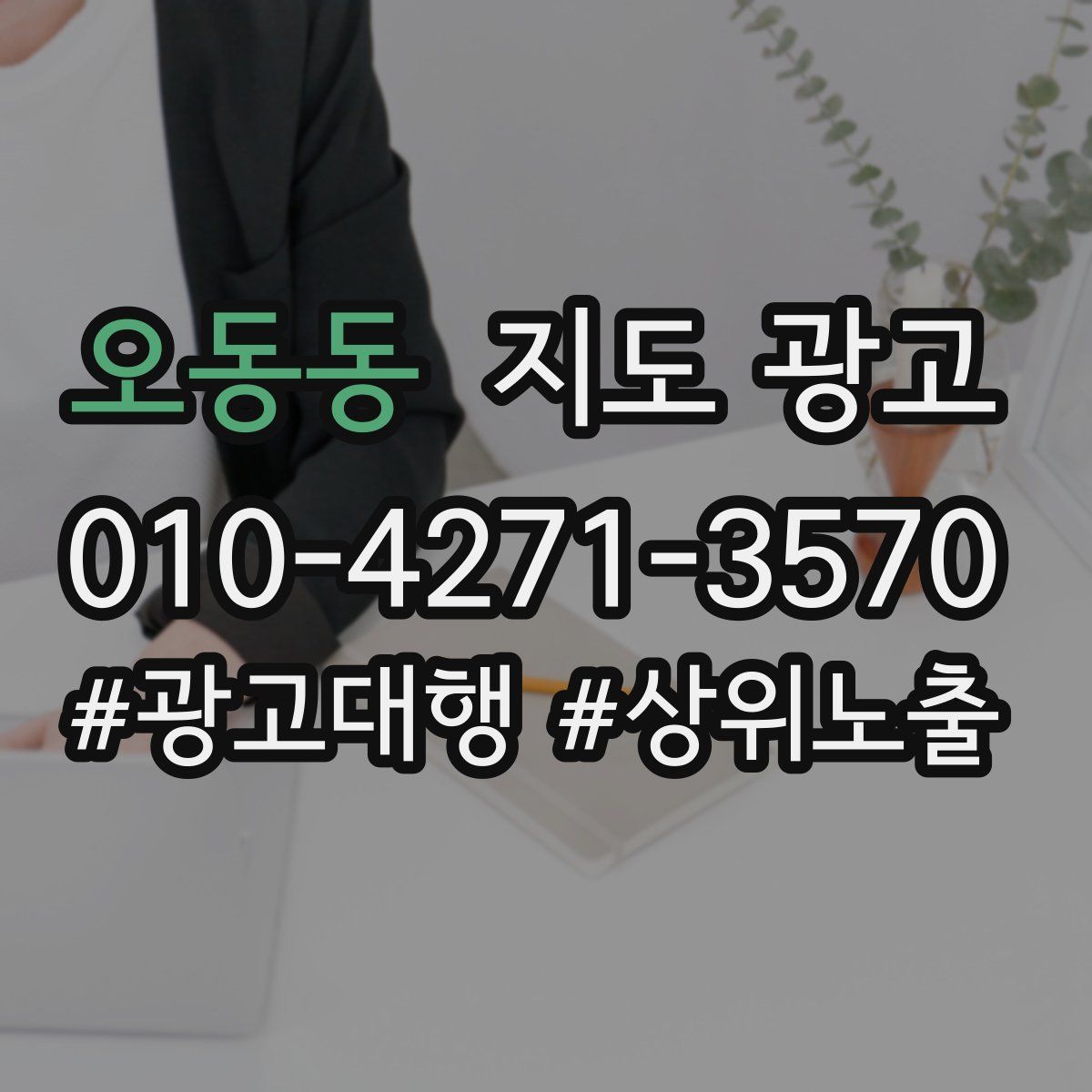 오동동 지도 광고