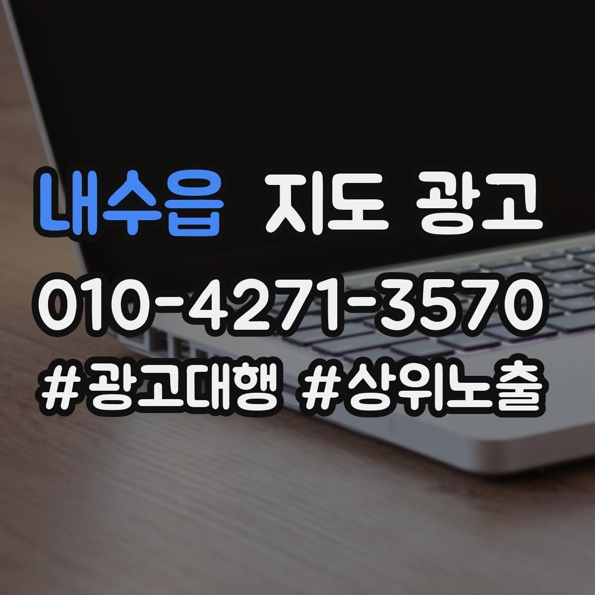 내수읍 지도 광고