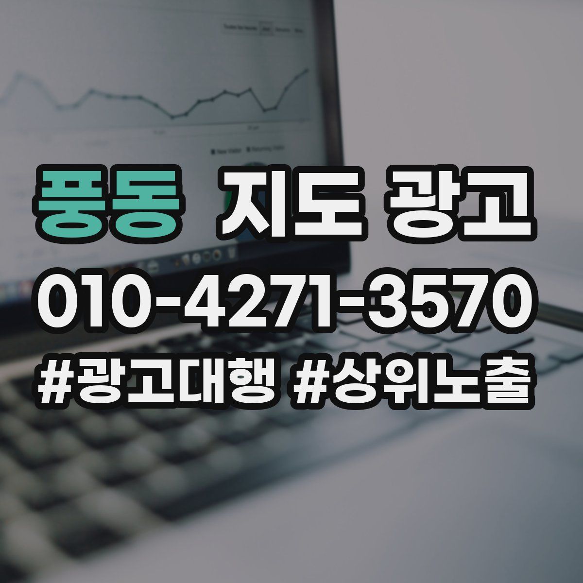 풍동 지도 광고
