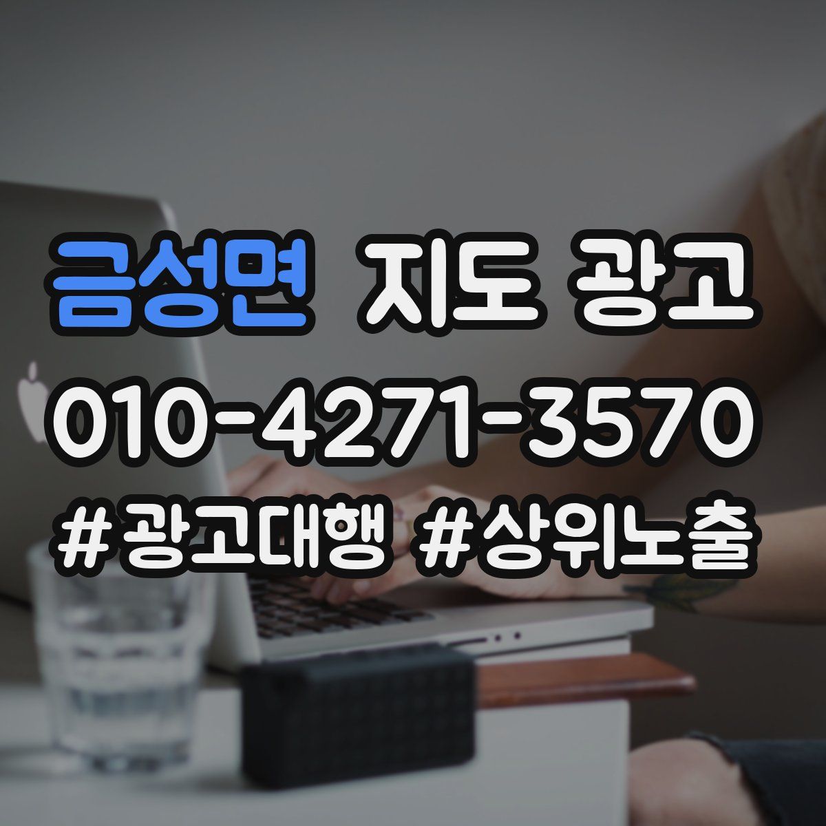 금성면 지도 광고