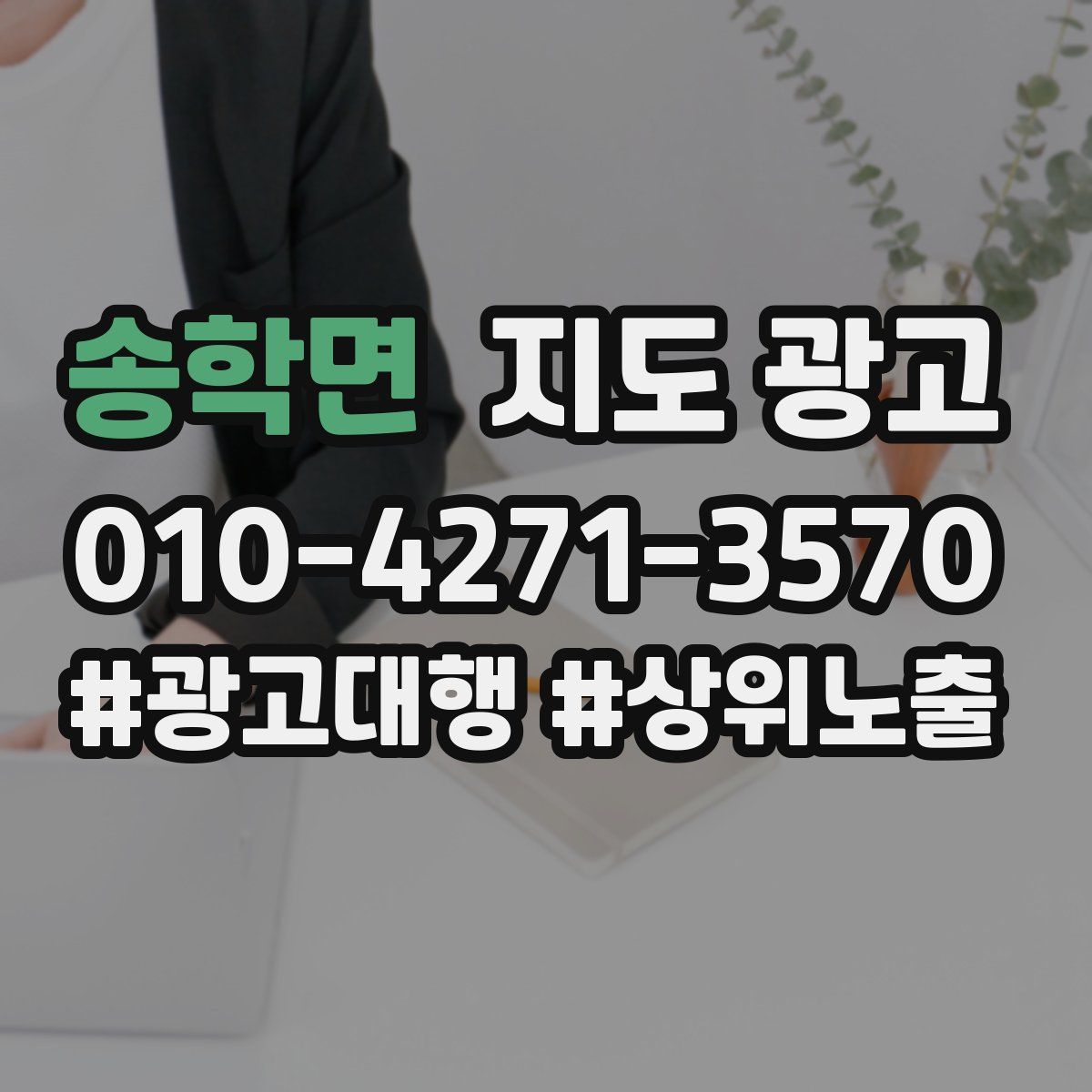 송학면 지도 광고