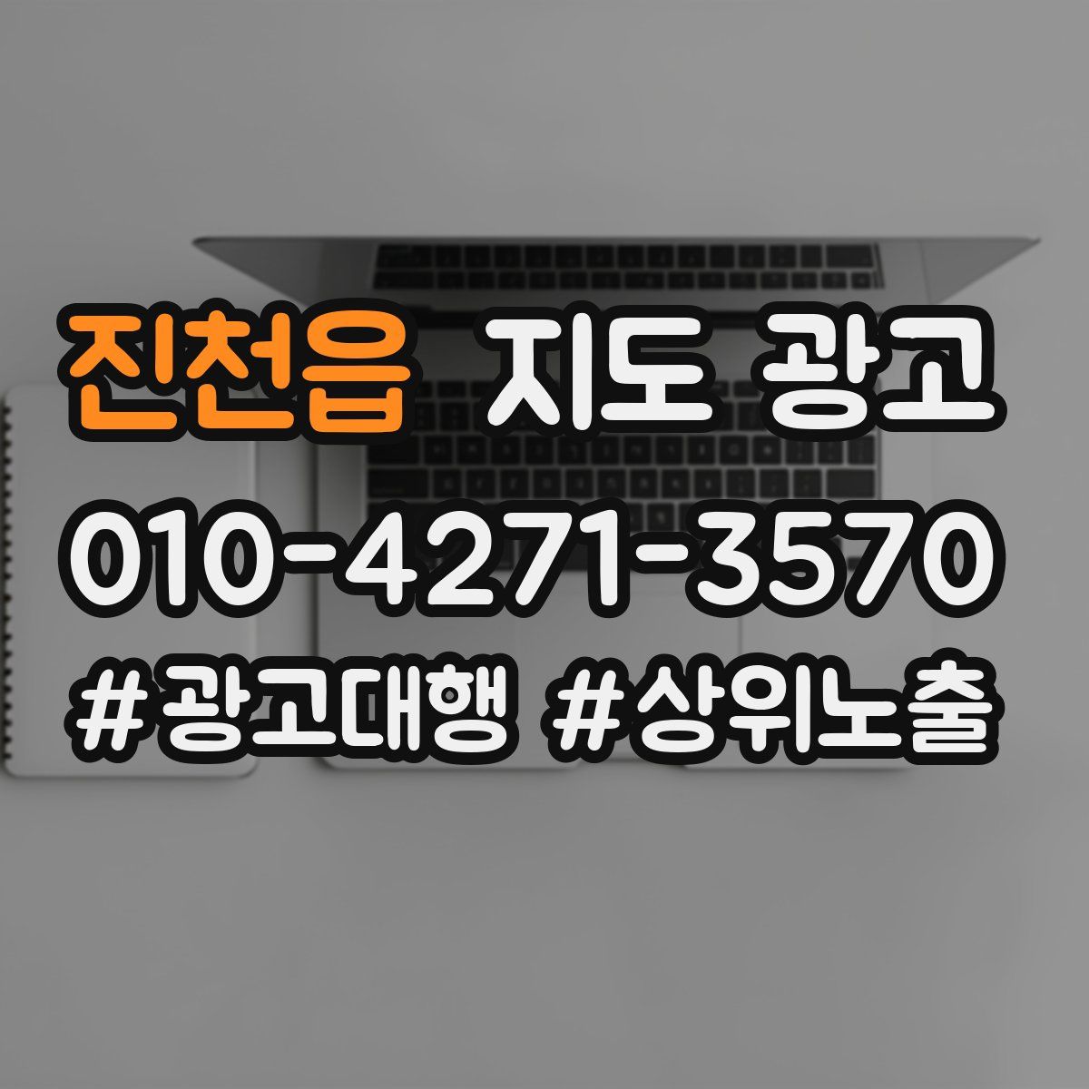 진천읍 지도 광고