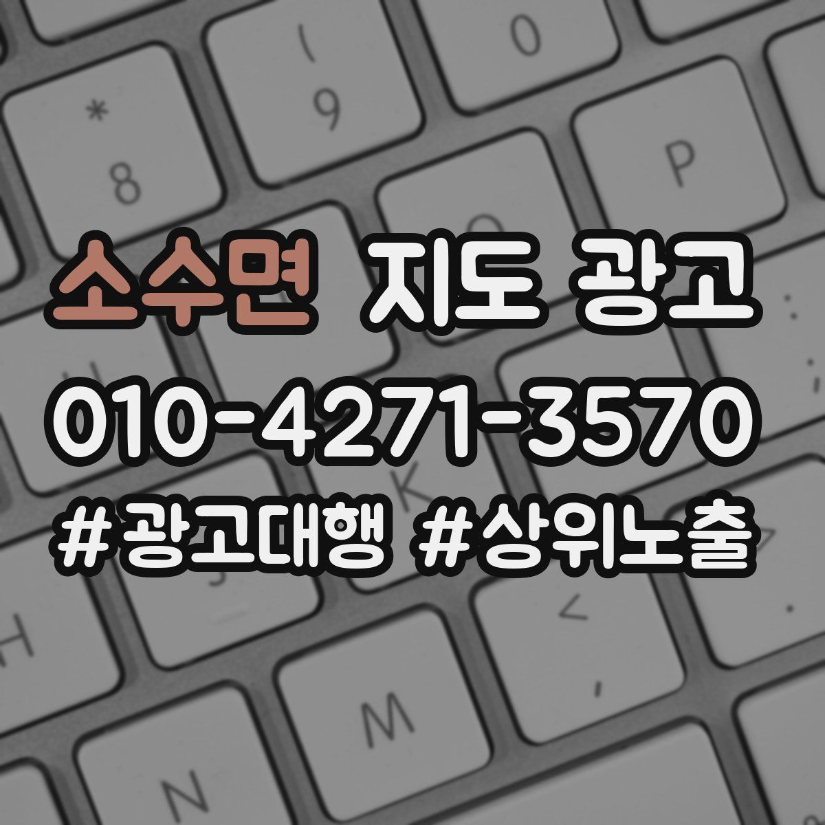 소수면 지도 광고