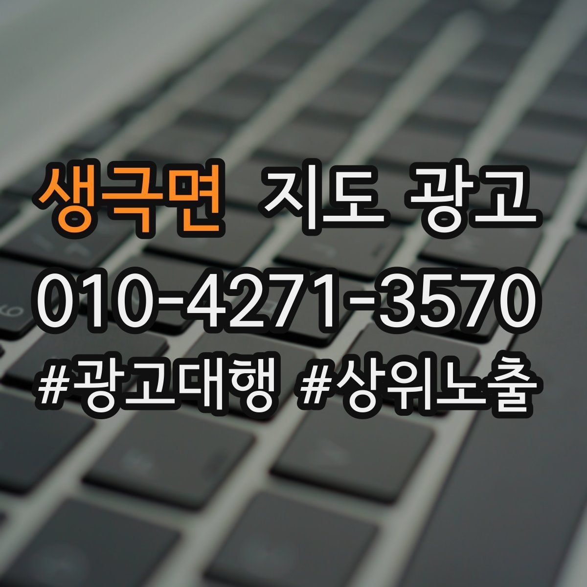 생극면 지도 광고