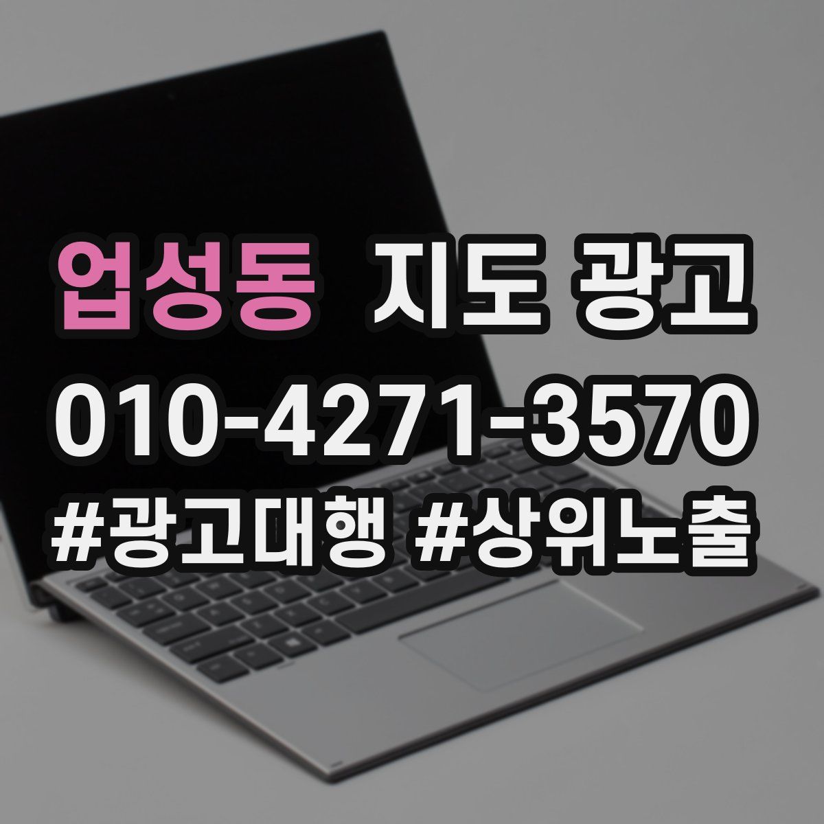 업성동 지도 광고
