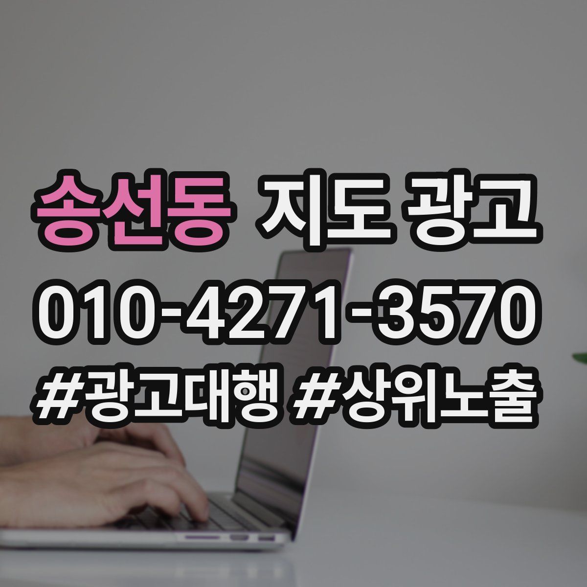 송선동 지도 광고