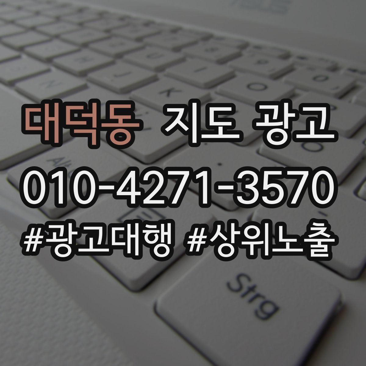 대덕동 지도 광고