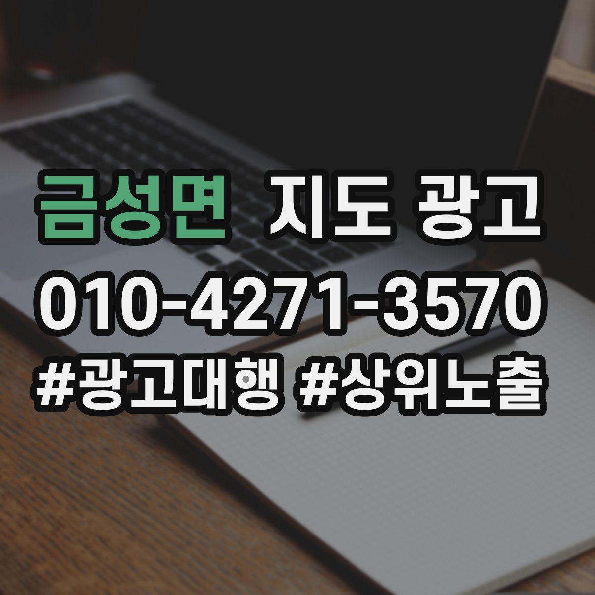 금성면 지도 광고