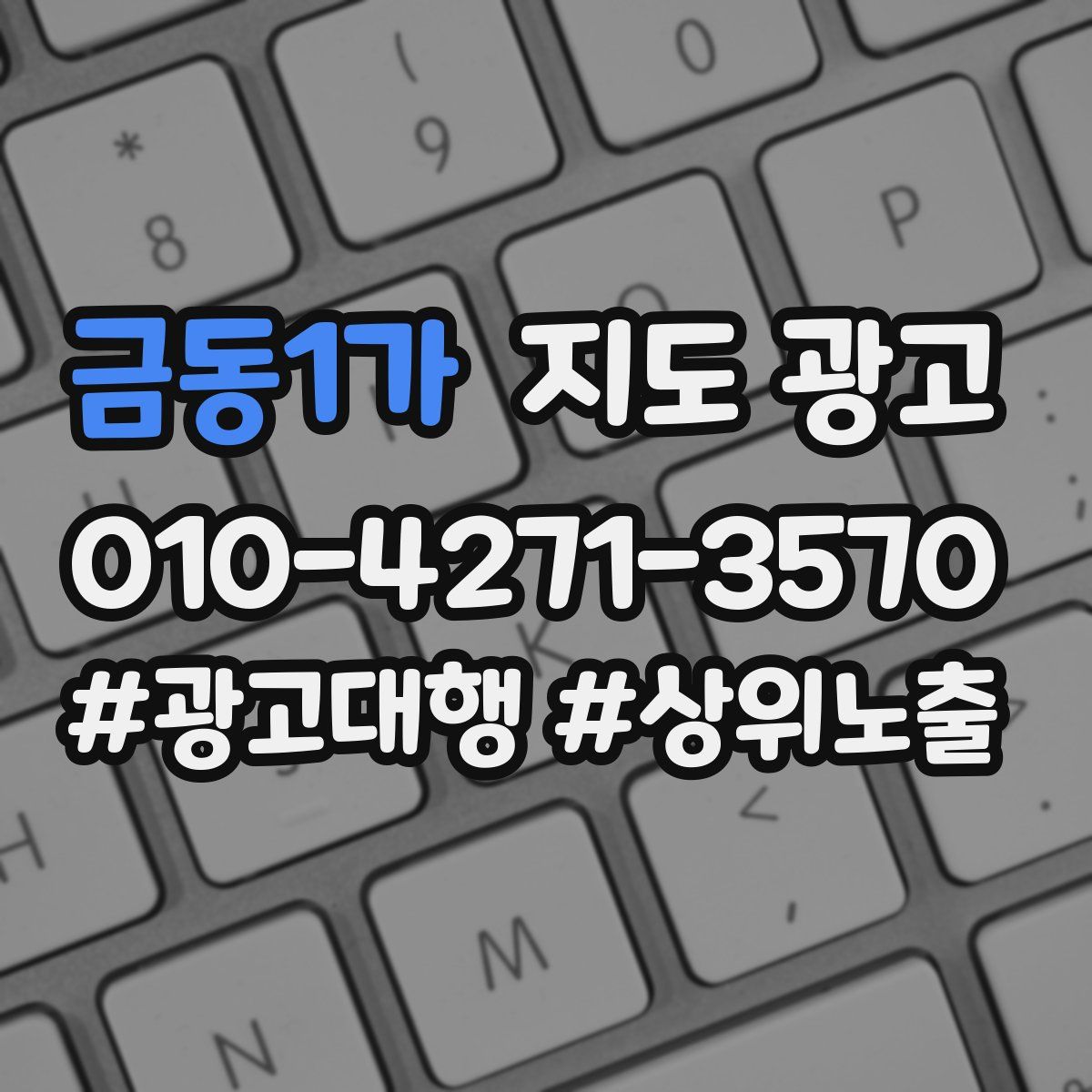 금동1가 지도 광고