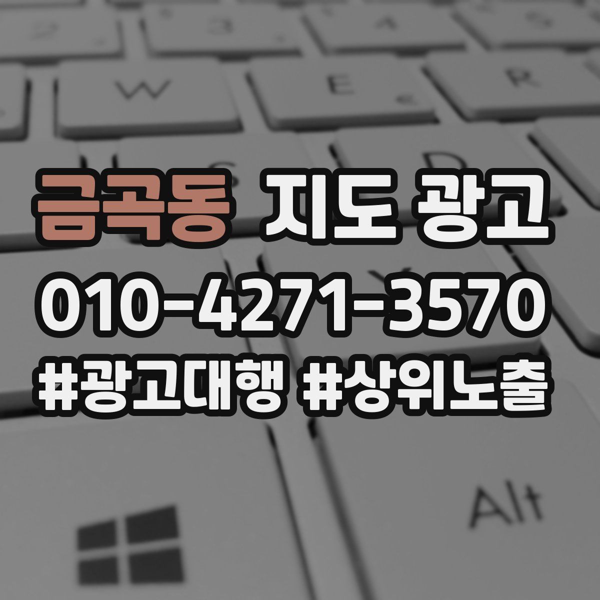 금곡동 지도 광고