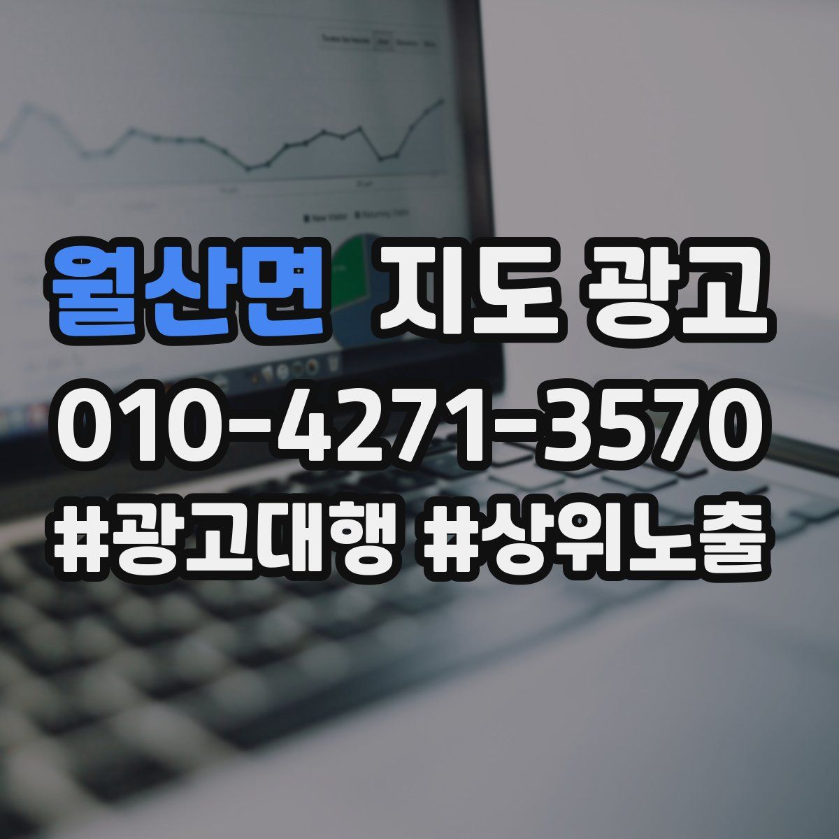 월산면 지도 광고