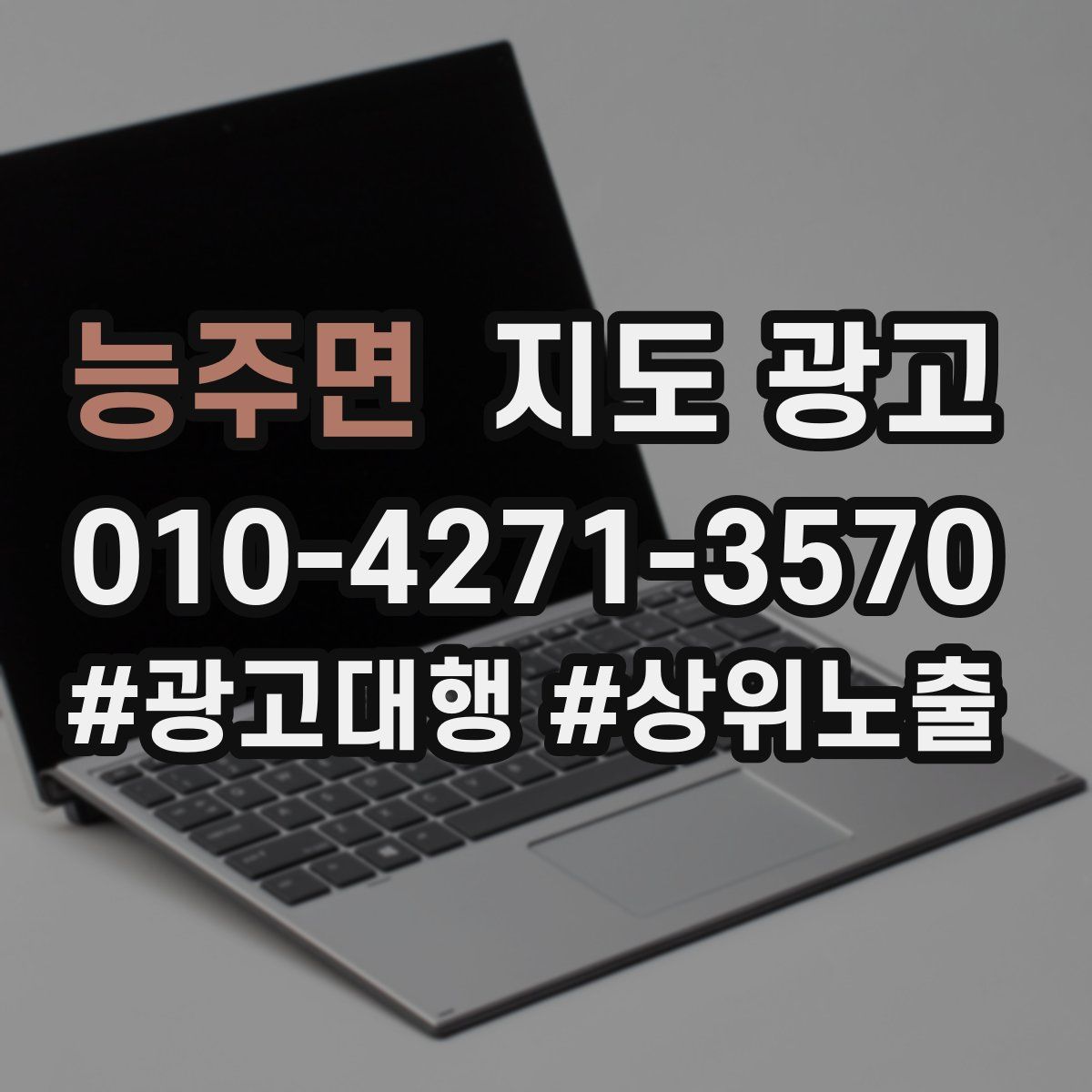 능주면 지도 광고