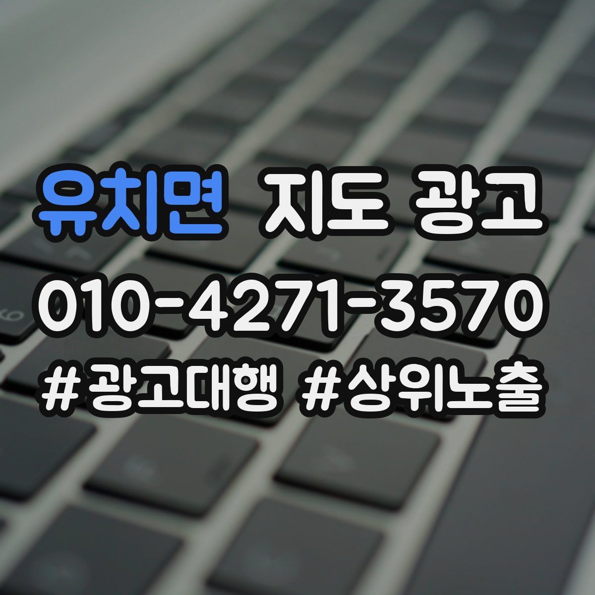 유치면 지도 광고