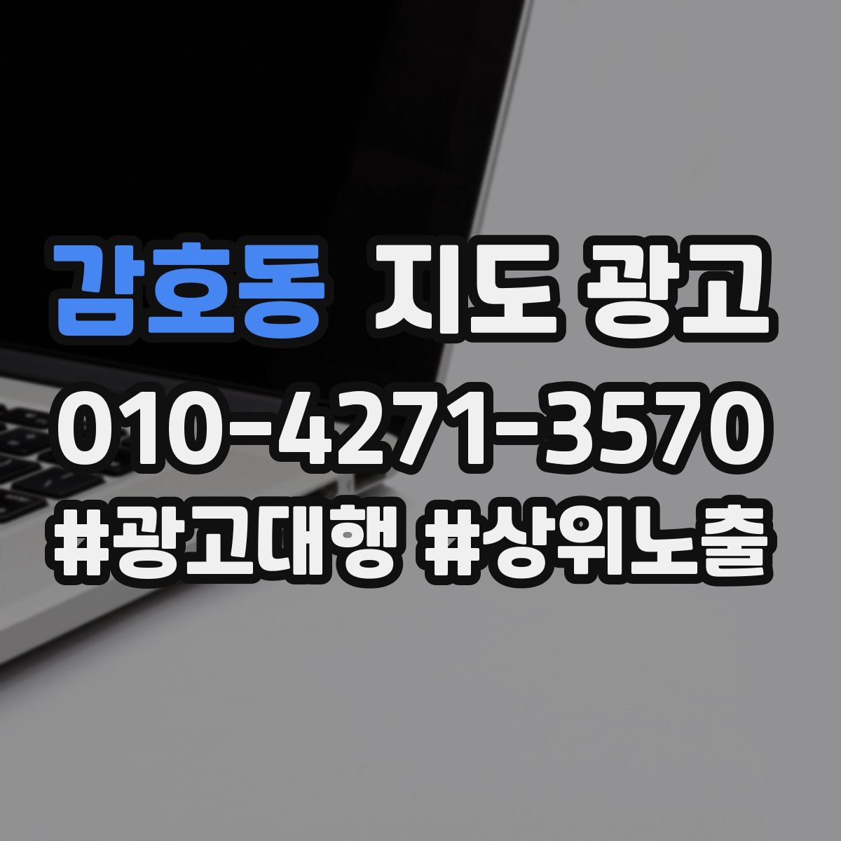 감호동 지도 광고