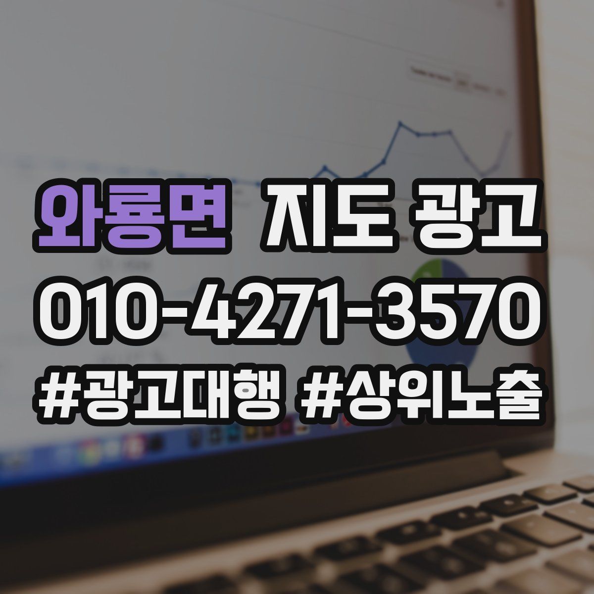 와룡면 지도 광고